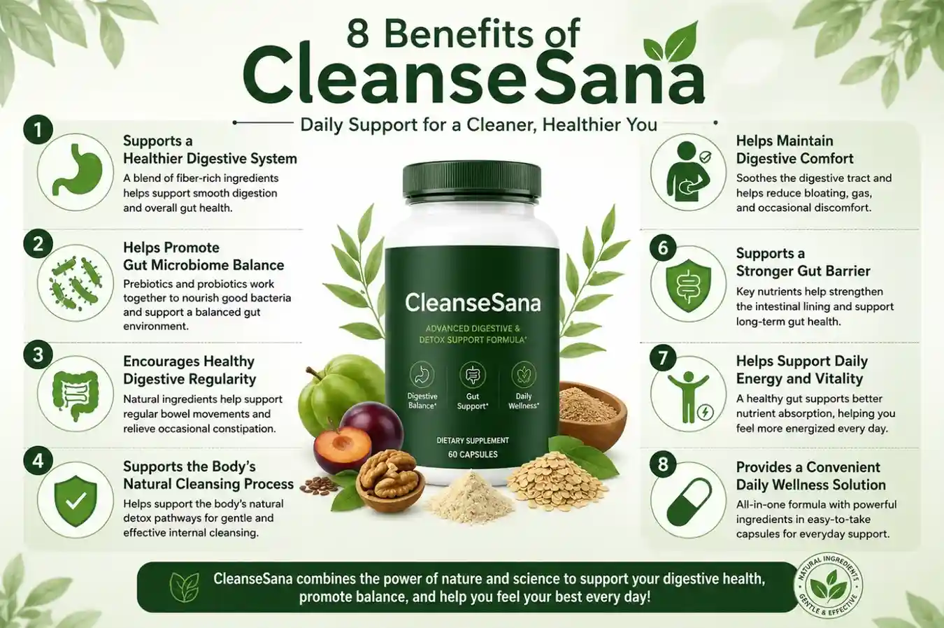 Cleansesana benefits